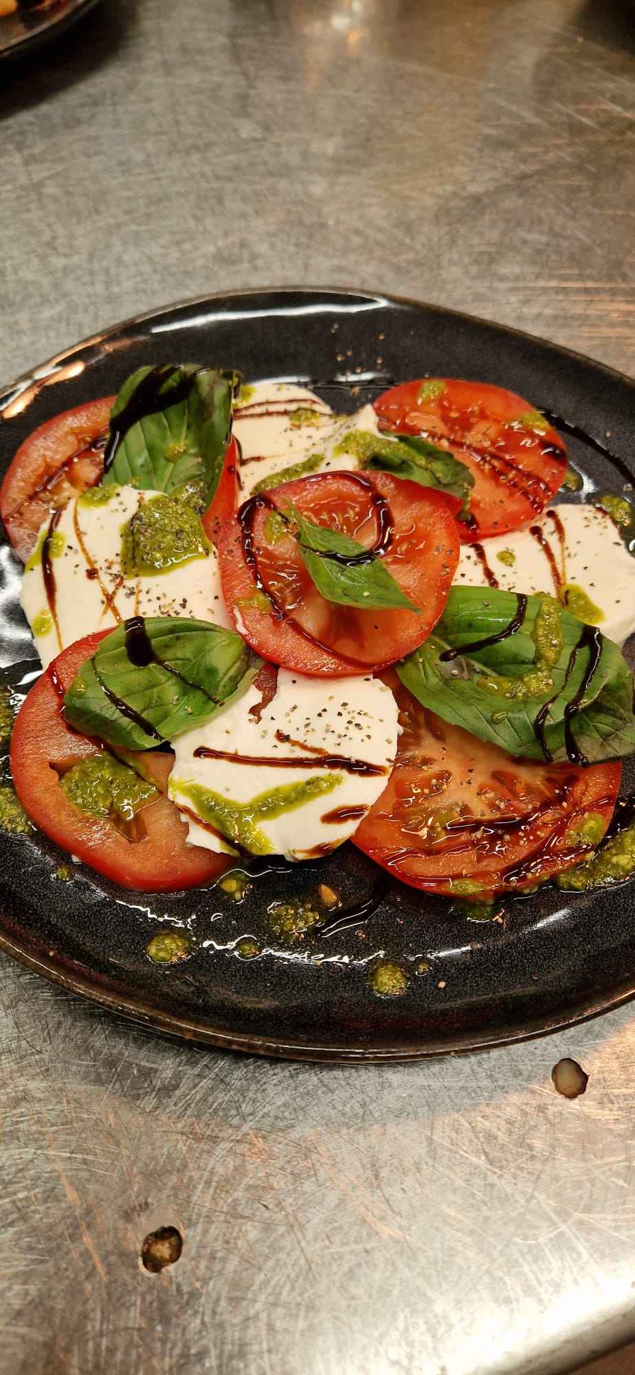Fresh ingredients at The Mulligan Room